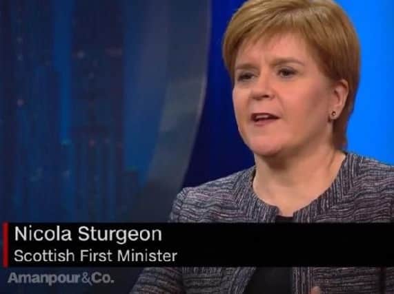 Nicola Sturgeon gave an interview to CNN during a trip to the United States earlier this year and said Scotland would be independent within five years