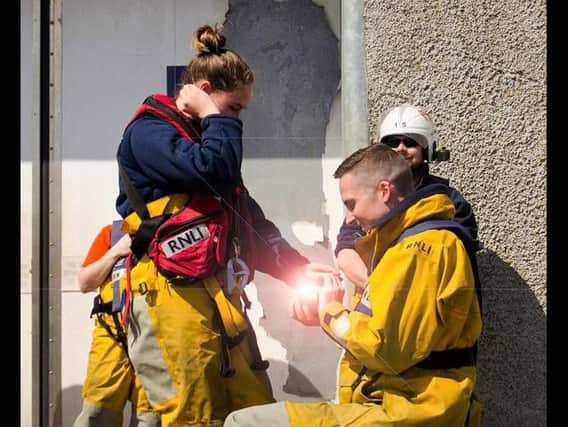 The prposal. Picture: RNLI