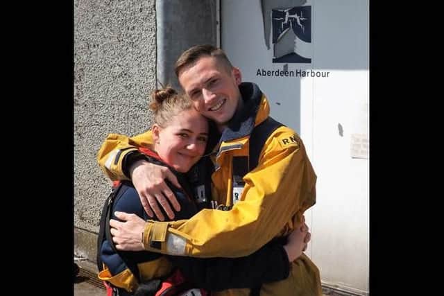 The happy couple. Picture: RNLI