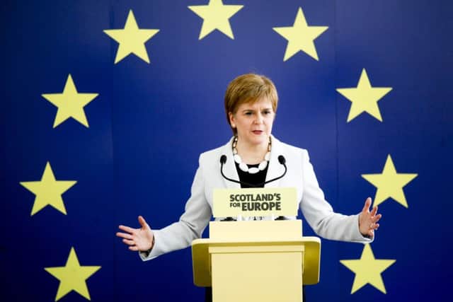 Nicola Sturgeon has called on the next Tory leader to rule out a no deal Brexit