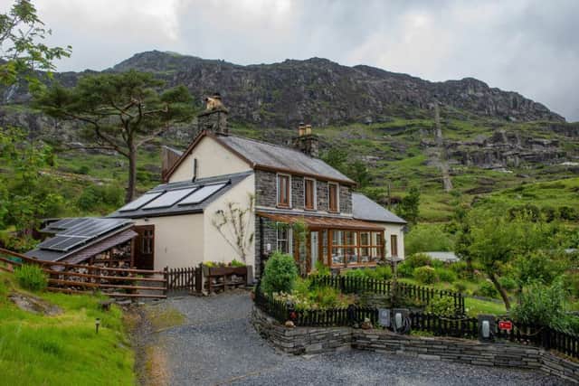 Bryn Elltyd Eco Guesthouse, in Wales, was among the most scenic