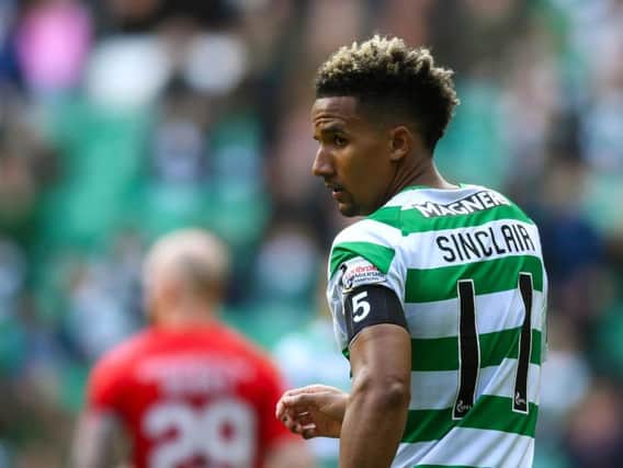 Scott Sinclair is wanted by clubs in England. Picture: SNS