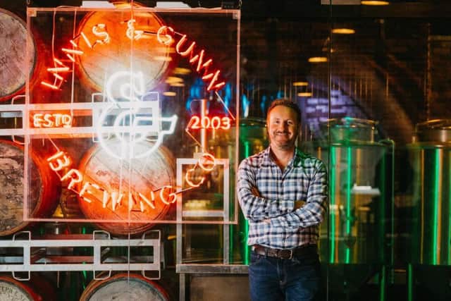 Dougal Sharp,founder and master brewer at Edinburgh-based Innis & Gunn, which is one of 38 inspirational Scottish companies included in the London Stock Exchange report. Picture: Contributed