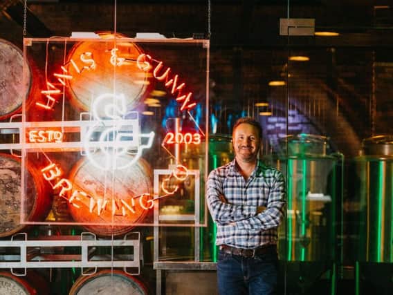 Dougal Sharp,founder and master brewer at Edinburgh-based Innis & Gunn, which is one of 38 inspirational Scottish companies included in the London Stock Exchange report. Picture: Contributed