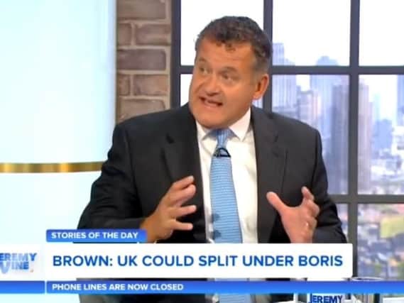 Paul Burrell made some controversial comments on the Jeremy Vine Show yesterday. Picture: Channel 5