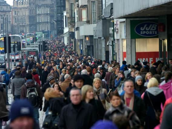 Scotland's growth rate is slower than the rest of the UK. Picture: TSPL