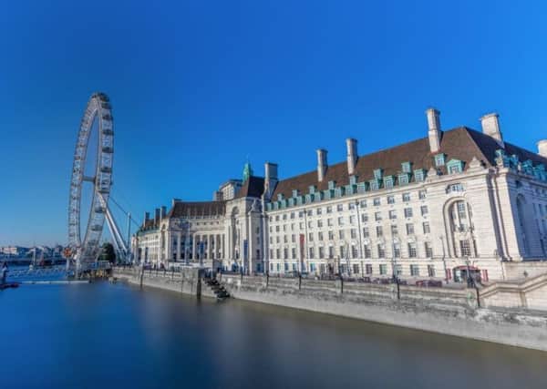 Facing the Houses of Parliament, London Marriott Hotel County Hall has some of the best views in London