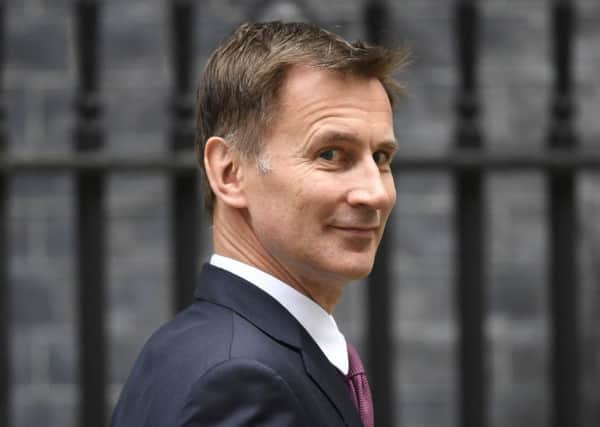 Jeremy Hunt is in the running to become the next Conservative leader