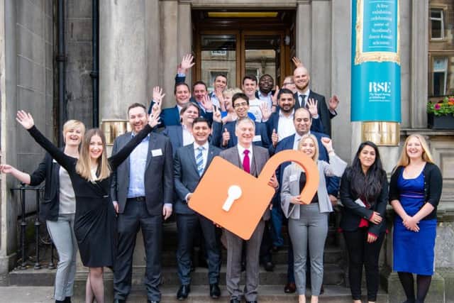 Some of the 20 participants of the programme. Picture: Ian Georgeson