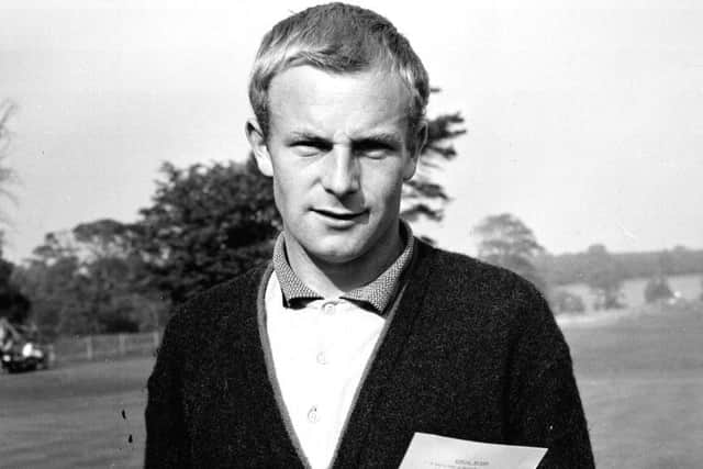 Scottish golfer Ronnie Shade at the Senior Service Tournament at Dalmahoy in 1963. Picture: TSPL