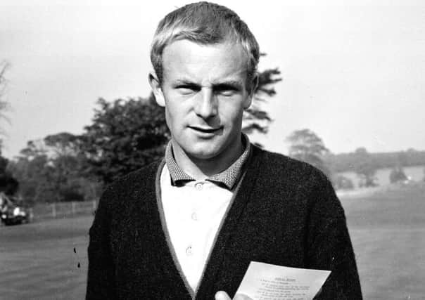Scottish golfer Ronnie Shade at the Senior Service Tournament at Dalmahoy in 1963. Picture: TSPL