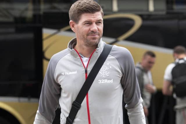 Rangers manager Steven Gerrard. Picture: SNS