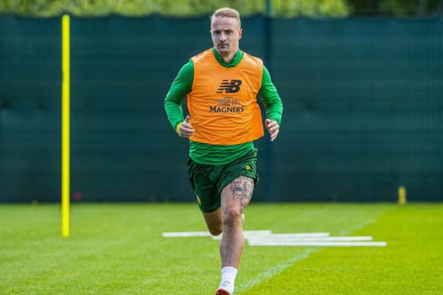 Leigh Griffiths scored against Pinkafeld. Picture: SNS