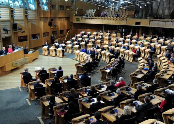 Holyrood seems less adversarial than Westminster - but does a more consensual approach stifle radical ideas? Picture: Ian Rutherford