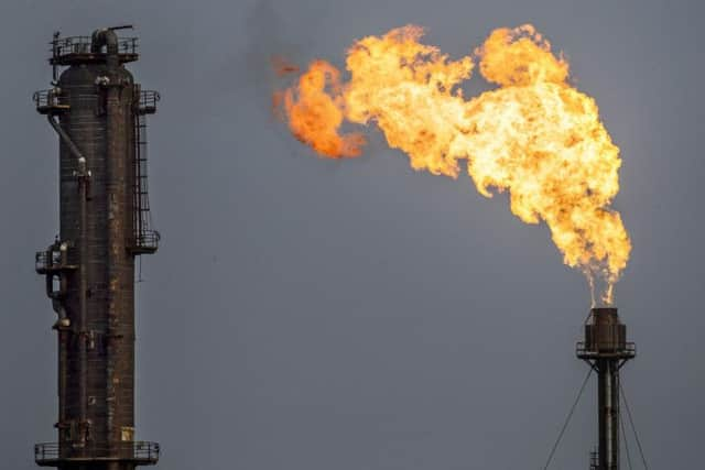 The Mossmorran chemical plant has come in for criticism in recent months over excessive flaring. Picture: PA