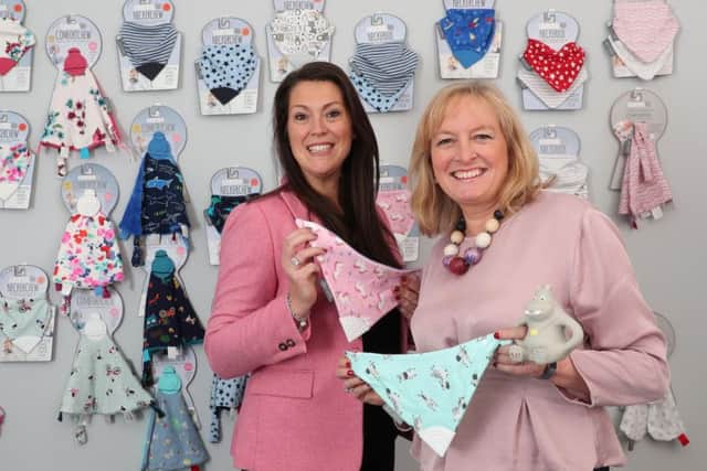 From left: Cheeky Chompers founding directors Amy Livingstone and Julie Wilson. Picture: Stewart Attwood