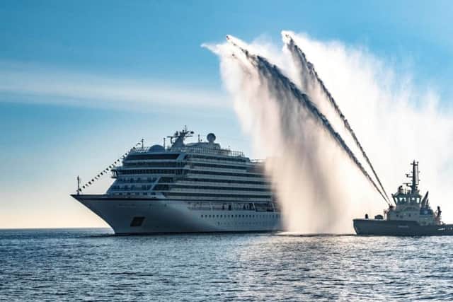Cruise ships are expected to bring a million people to Scotland next year