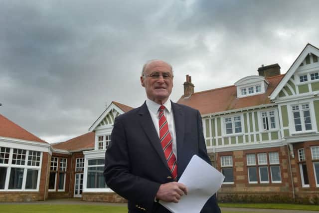Henry Fairweather announced the result of the vote two years ago to allow women to join the Muirfield club (Picture: Jon Savage)