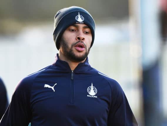 Former Falkirk player Dennon Lewis.