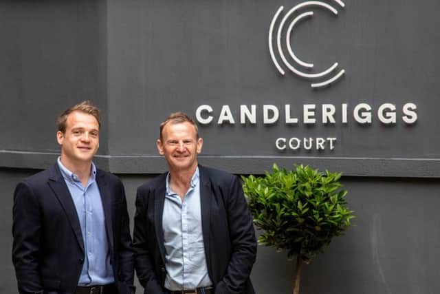 From left: Marc Taylor, director at Tay Letting, and Stephen Mckechnie, managing director at Kelvin Properties. Picture: Contributed