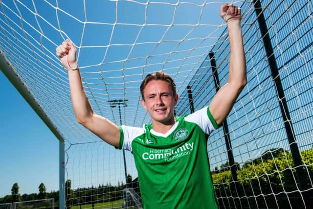 Scott Allan is back at Hibs for a third spell. Picture: SNS