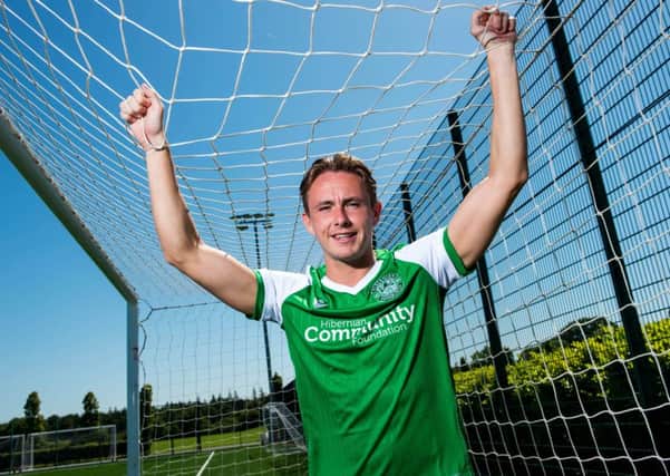 Scott Allan is back at Hibs for a third spell. Picture: SNS