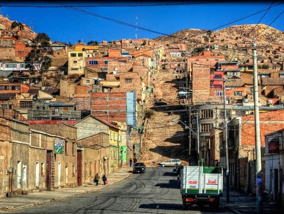 The high-altitude town of Oruro in Bolivia, where a number of Scots emigrated in the mid-19th Century to set up silver and tin mines. PIC: Creative Commons.