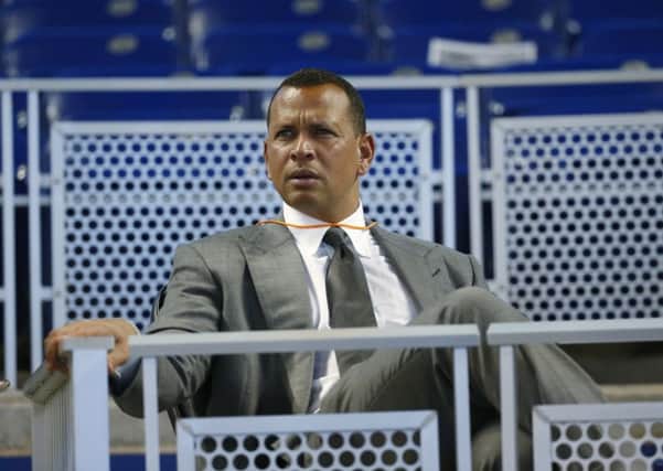 US baseball icon A-Rod is engaged to Hollywood star Jennifer Lopez. Picture: AP.