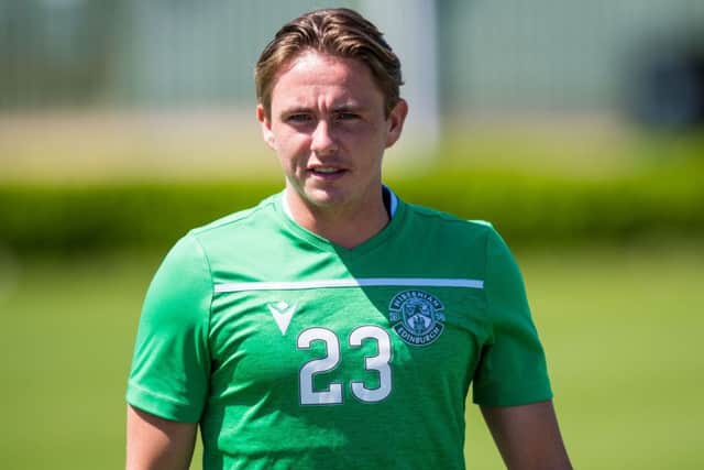 Paul Heckingbottom says Hibs' new recruit Scott Allan will have to knuckle down. Picture: Ross Parker/SNS