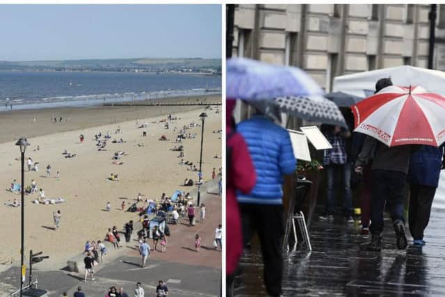 For some areas of Scotland, the sunny weather will be interrupted by thunderstorms. Picture: Lisa Ferguson/TSPL
