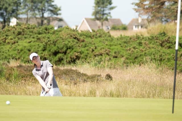 Tara Mactaggart is through to the semi-finals. Picture: Scottish Golf