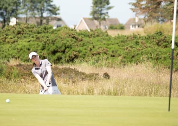 Tara Mactaggart is through to the semi-finals. Picture: Scottish Golf