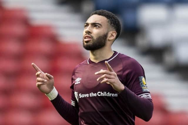 Winger Jake Mulraney is keen to  emulate one of the men whose skills he admires, Damien Duff. Picture: SNS.