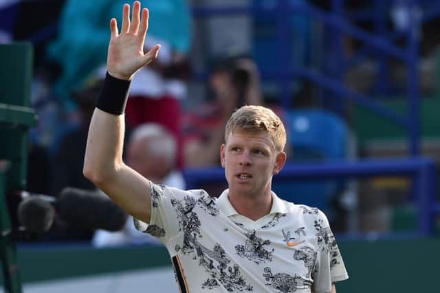 Kyle Edmund hopes last year's run to the third round will stand him in good stead at Wimbledon. Picture: AFP/Getty.