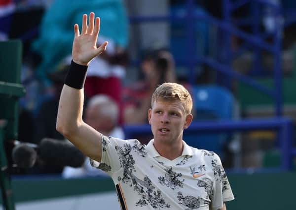 Kyle Edmund hopes last year's run to the third round will stand him in good stead at Wimbledon. Picture: AFP/Getty.