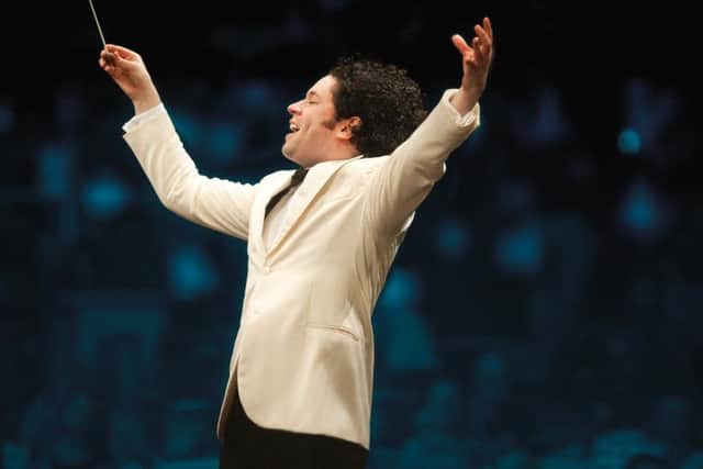 Gustavo Dudamel will lead the Los Angeles Philharmonic at the Tynecastle Park concert.