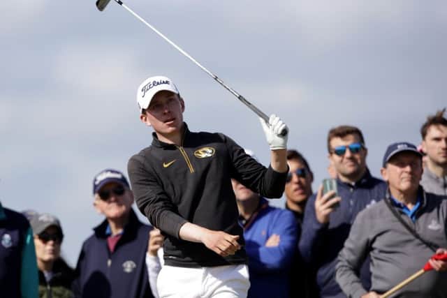 Euan Walker reached the final of the Amateur Championship at Portmarnock before finishing runner-up in the European Amateur Championship at Diamond Country Club in Austria last weekend. Picture: Getty.