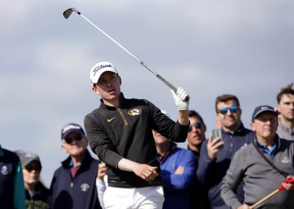 Euan Walker reached the final of the Amateur Championship at Portmarnock before finishing runner-up in the European Amateur Championship at Diamond Country Club in Austria last weekend. Picture: Getty.