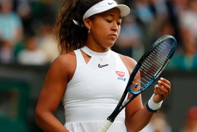 Naomi Osaka cut a haunted figure in her post-match press conference after losing to world no.39 Yulia Putintseva