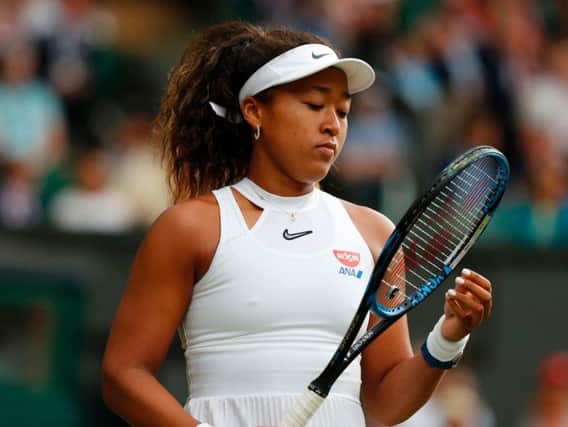 Naomi Osaka cut a haunted figure in her post-match press conference after losing to world no.39 Yulia Putintseva