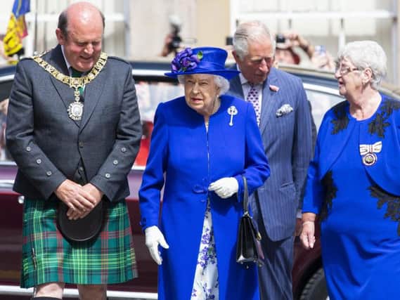 Her Majesty The Queen recently visited the Scottish Parliament as it marked its 20th anniversary. Picture: Duncan McGlynn