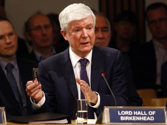 Lord Hall. Picture: Scottish Parliament