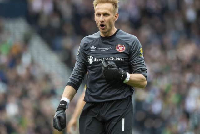 25/05/19
HEARTS v CELTIC (1-2)
HAMPDEN PARK - GLASGOW
Zdenek Zlamal in action for Hearts