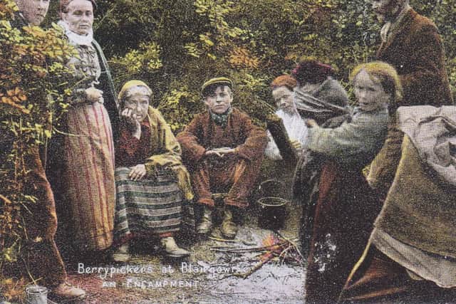 Travellers were an essential part of the workforce but the whole community was involved in the seasonal effort. PIC: One Voice Photograph Collection, Blairgowrie.