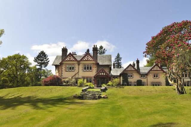 The house is located near the popular village of Dunkeld in Perthshire.