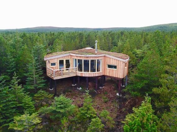 Secluded forest retreat, Uist