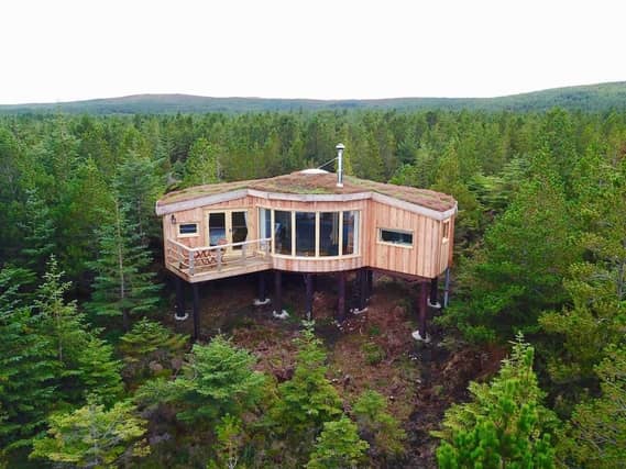 Secluded forest retreat, Uist