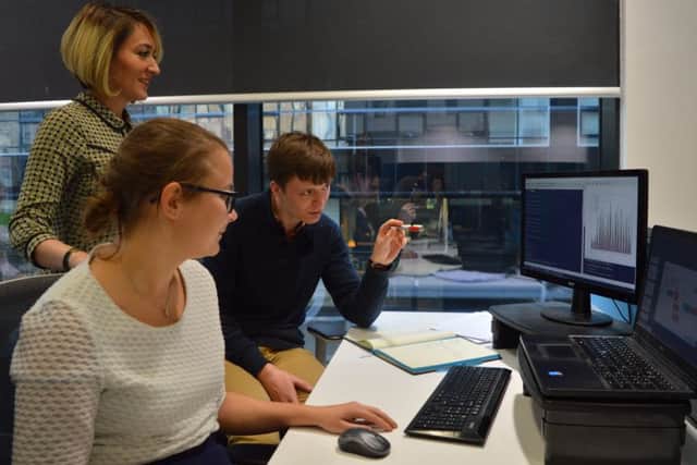 The Arbn Labs team aims to transform workplaces by creating energy efficiency technology. Picture: Contributed