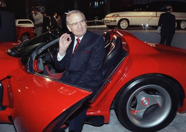 Car industry legend Lee Iacocca has died at the age of 94. Picture: AP