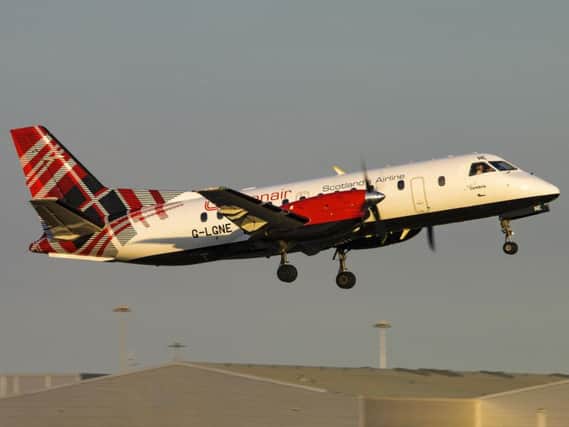 Loganair will connect Cumbria and south-west Scotland with London, Belfast Dublin. Picture: Contributed